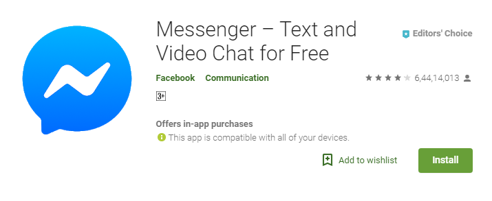 facebook messenger free download pc